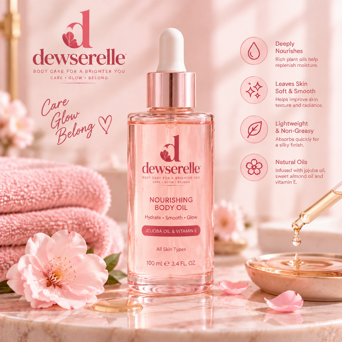 dewserelle® Nourishing Body Balm Stick
