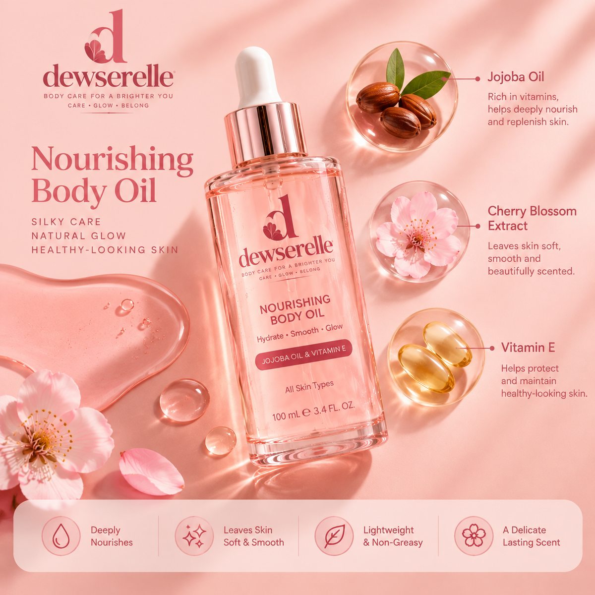 dewserelle® Nourishing Body Balm Stick