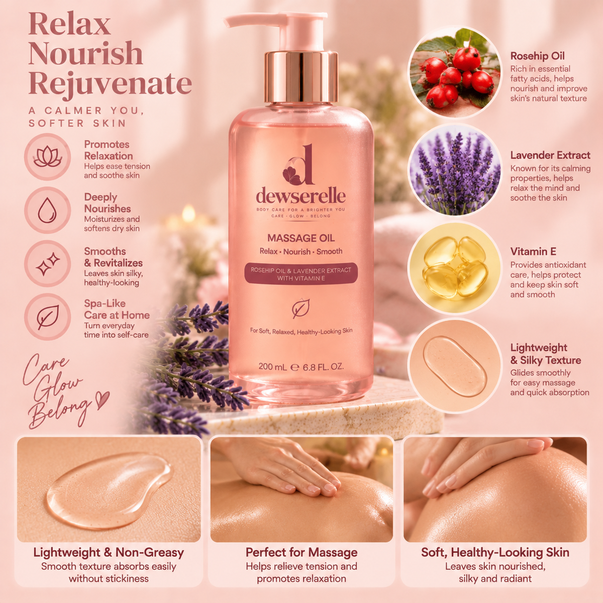 dewserelle® Nourishing Body Oil