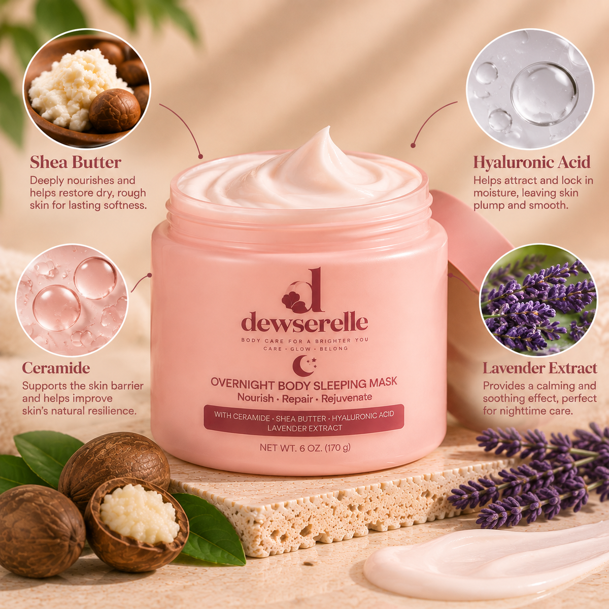 dewserelle® Heel Repair Balm